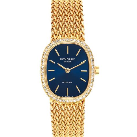 gold patek philippe wristwatch|Patek Philippe gold watch women.